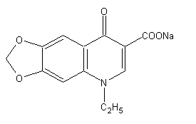 Sodium Oxolinate structural formula